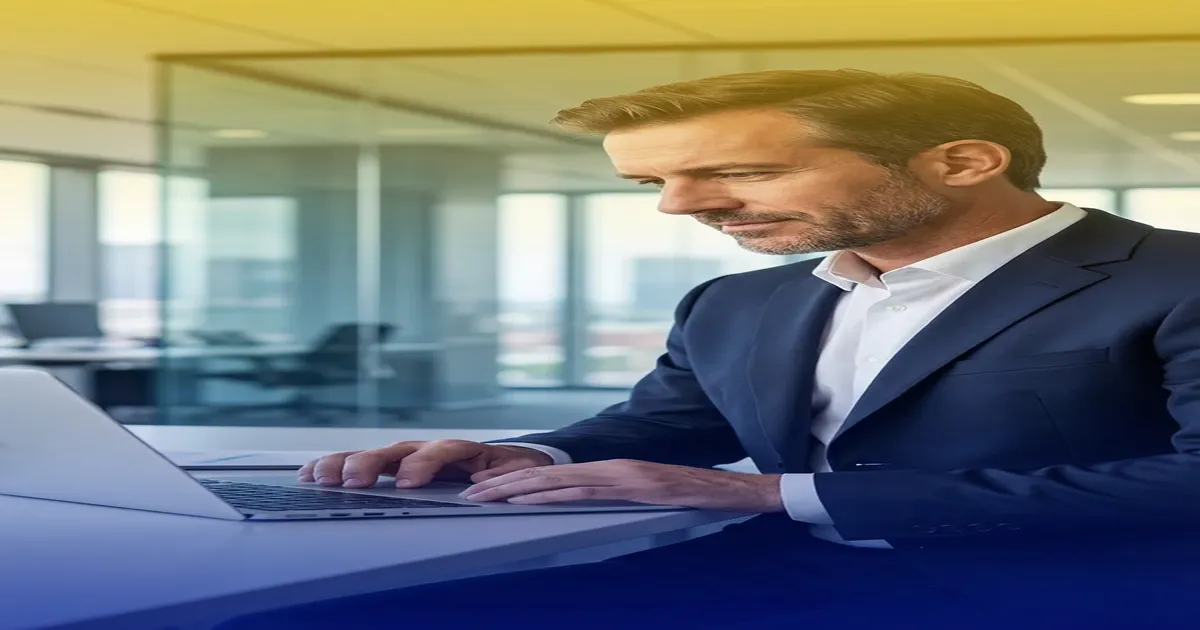 Empresário satisfeito após trocar de contador e iniciar nova parceria contábil