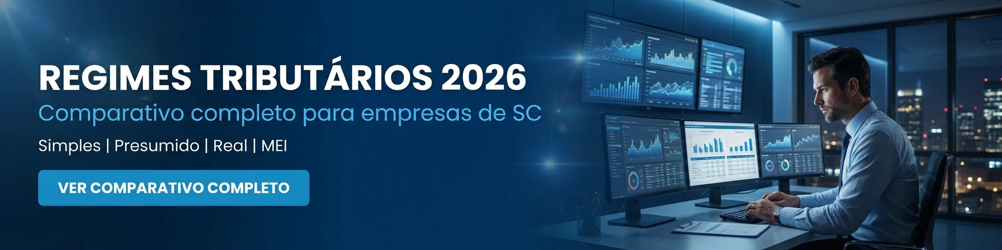 Regimes Tributários 2026 — Comparativo completo para empresas de SC | Parceria Assessoria Contábil