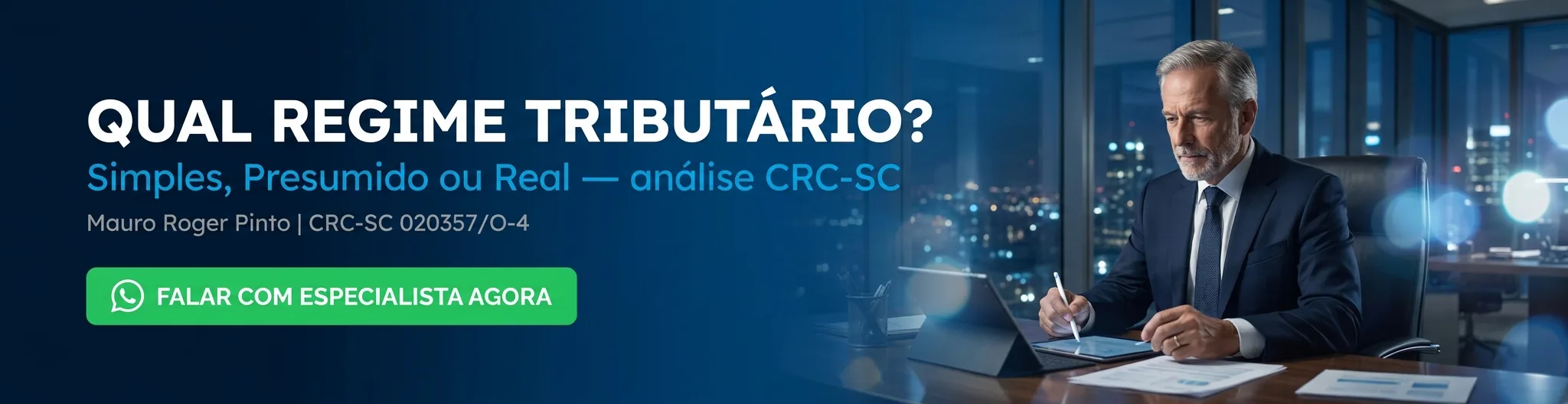 Qual Regime Tributário Escolher? Simples, Presumido ou Real — análise CRC-SC | Parceria Assessoria Contábil