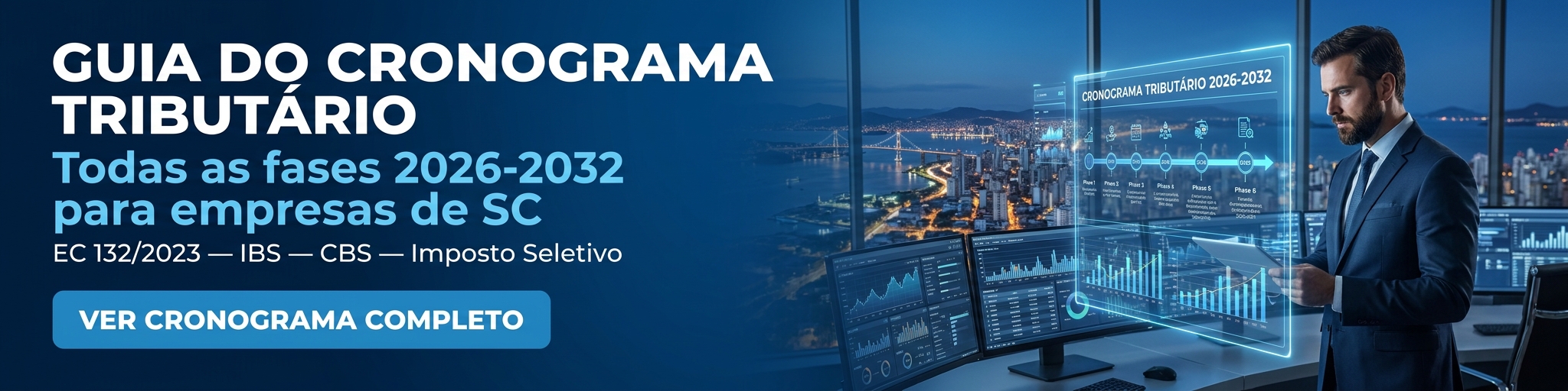 Guia Cronograma Reforma Tributária — Parceria Assessoria Contábil
