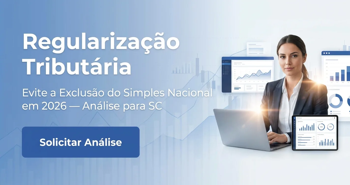 Análise tributária personalizada Simples Nacional — Parceria Assessoria Contábil Florianópolis