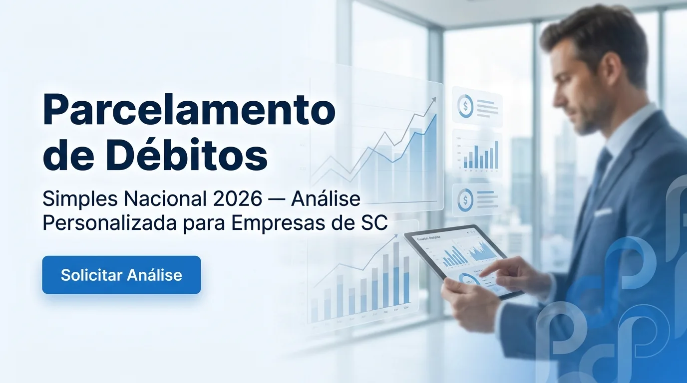 Análise tributária personalizada Simples Nacional — Parceria Assessoria Contábil Florianópolis