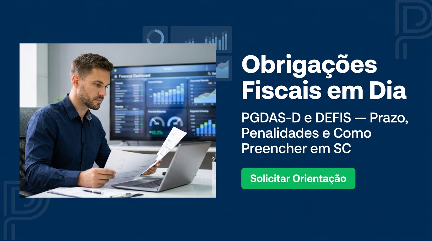 Análise tributária personalizada Simples Nacional — Parceria Assessoria Contábil Florianópolis