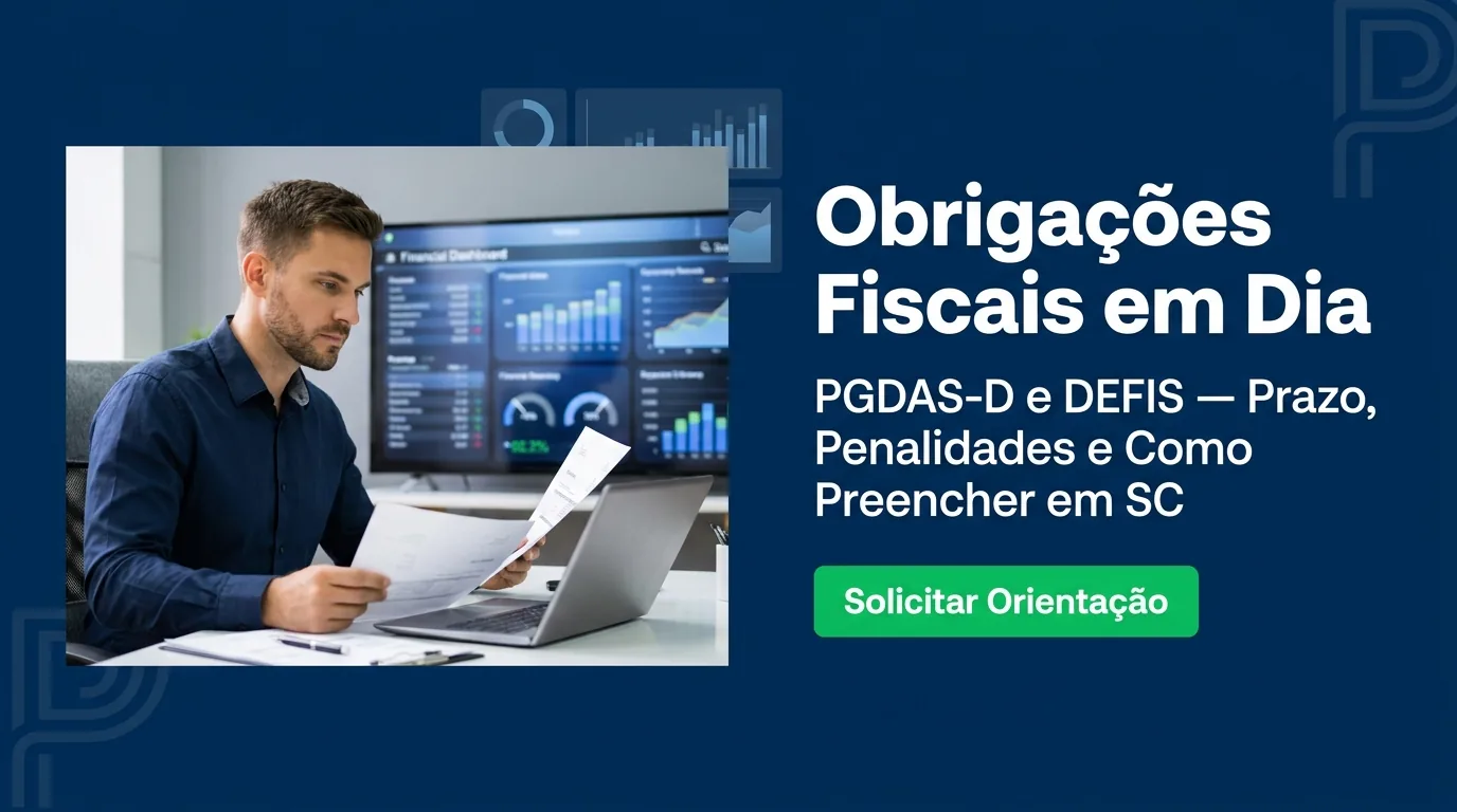 Análise tributária personalizada Simples Nacional — Parceria Assessoria Contábil Florianópolis