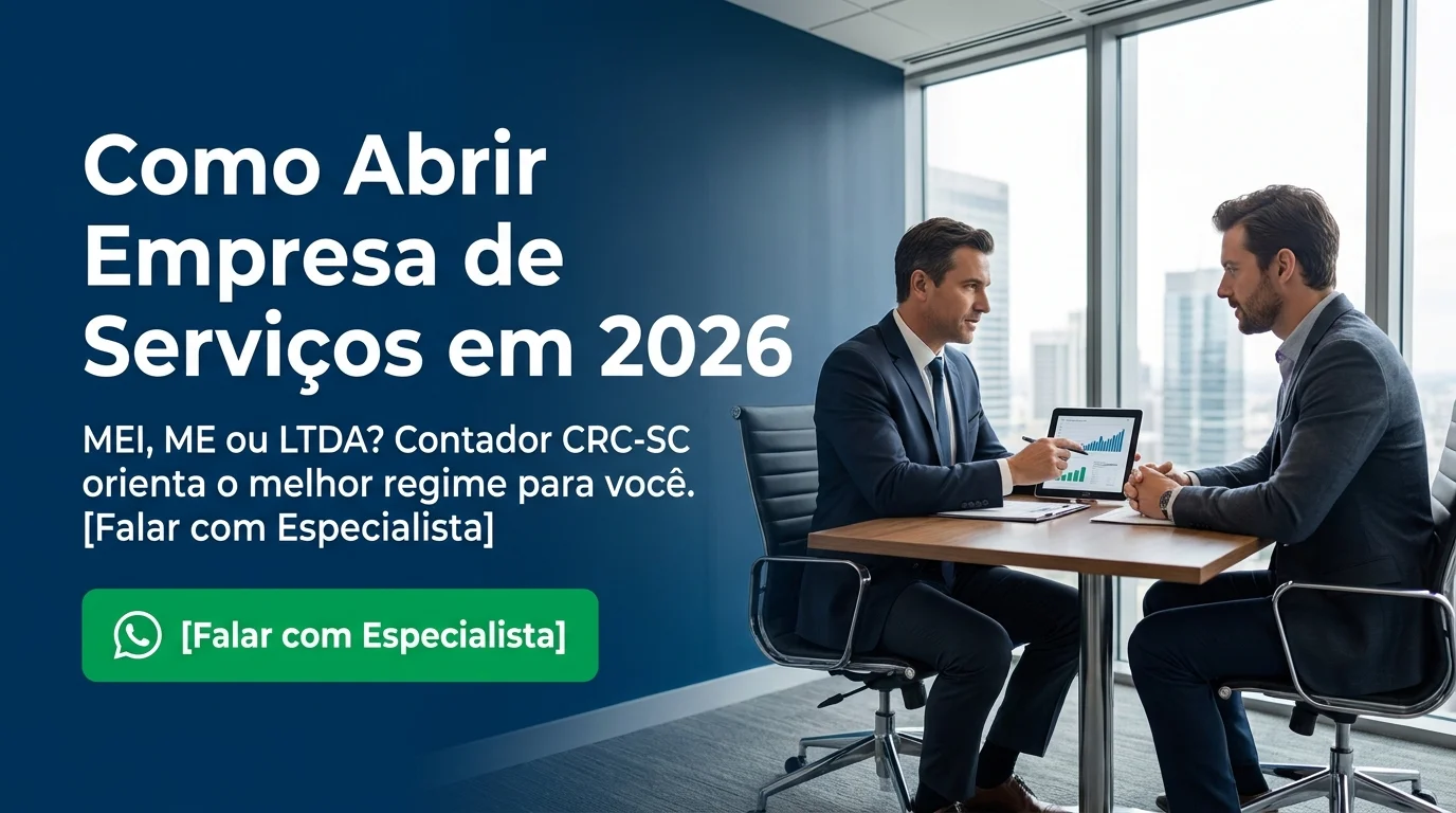 Como Abrir Empresa de Serviços em 2026 — Falar com Especialista