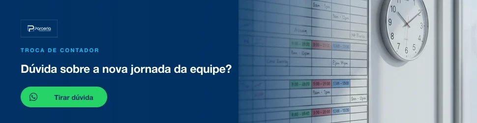 Tirar dúvida sobre a nova jornada no WhatsApp da Parceria