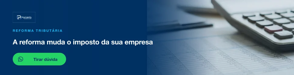 Tirar dúvida sobre a reforma tributária no WhatsApp da Parceria